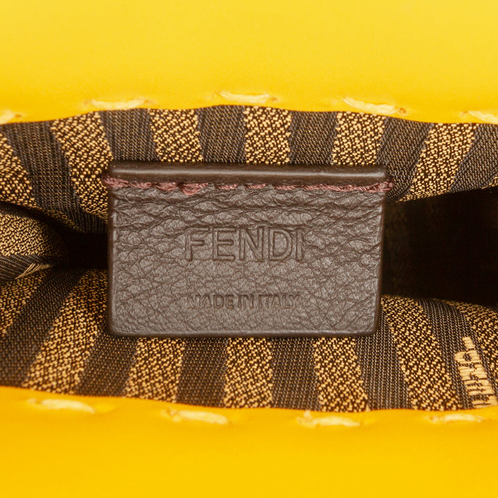 Fendi Mini Cuir Sunshine Shopper Cabas