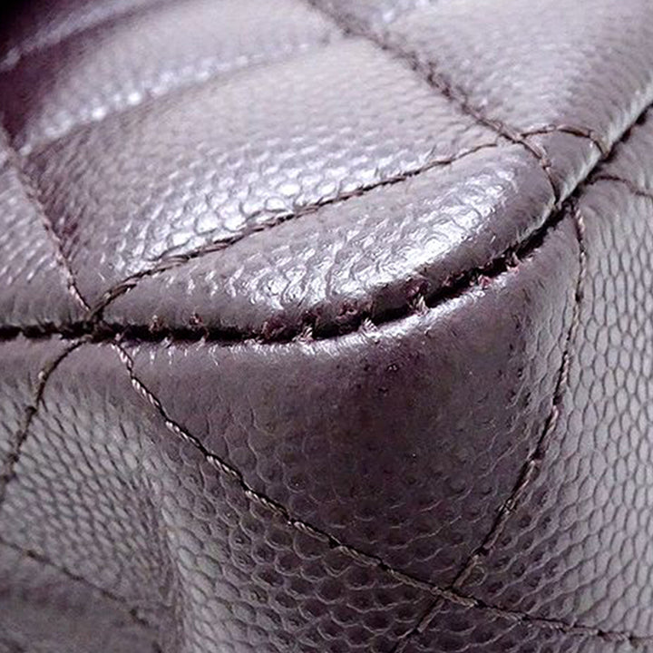 Chanel Medium Classic Caviar Double rabat