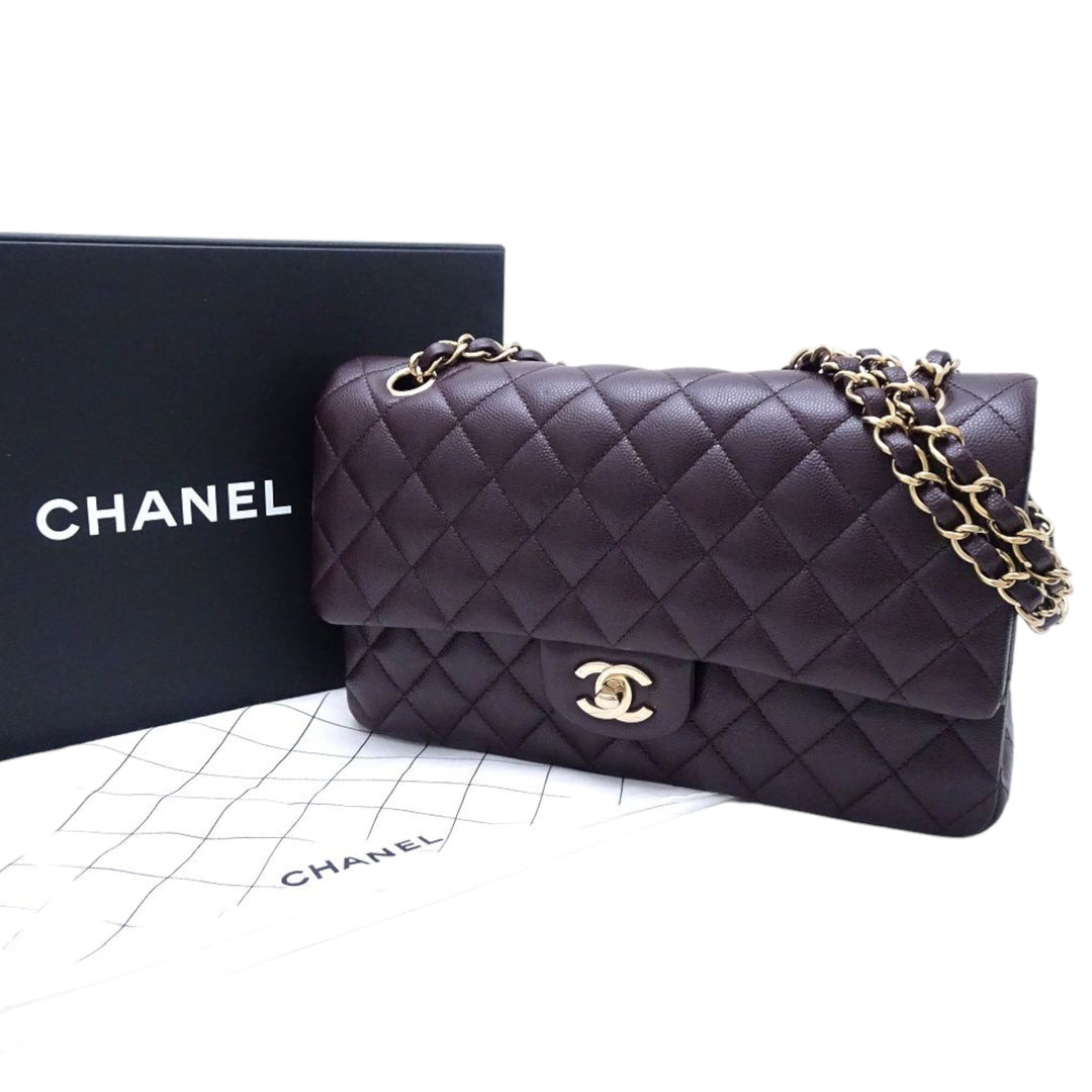 Chanel Medium Classic Caviar Double rabat