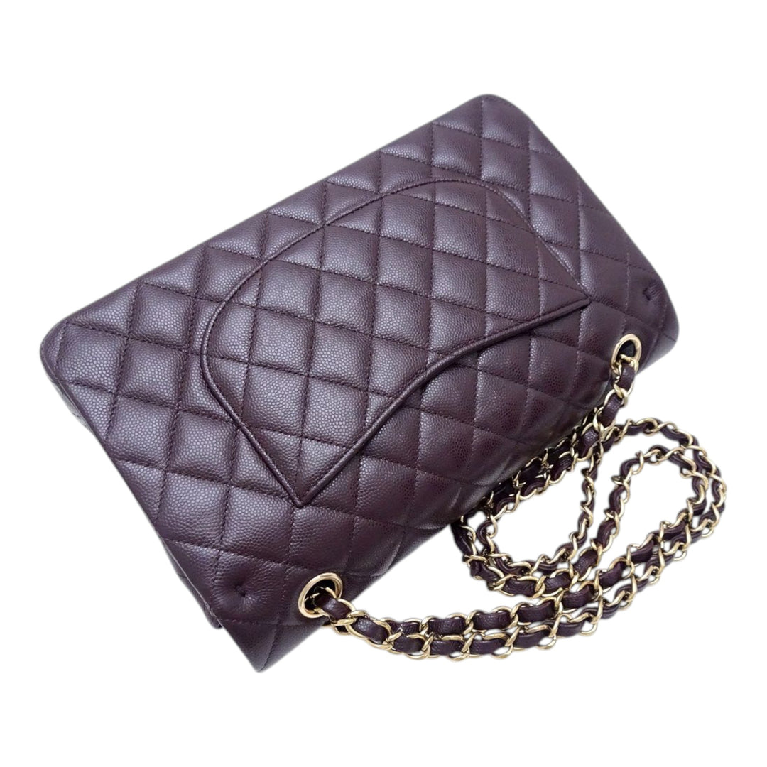 Chanel Medium Classic Caviar Double rabat