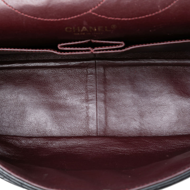 Chanel Matelassé vieilli Cuir de veau Reissue 2.55 Double rabat 227