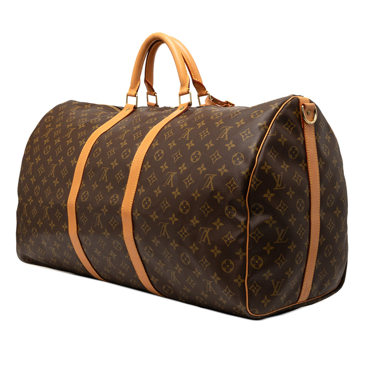Louis Vuitton Monogram Keepall Bandouliere 60