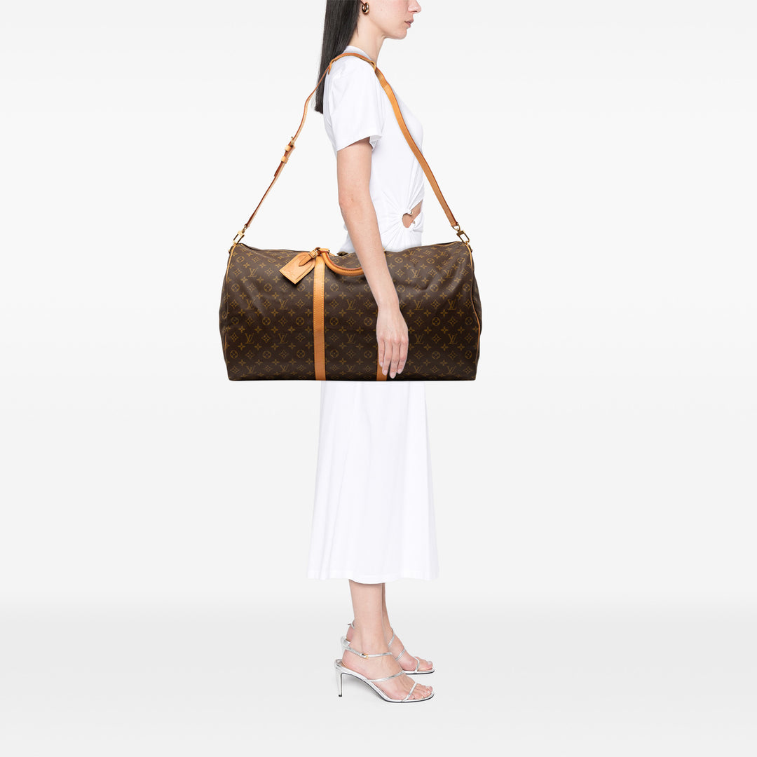 Louis Vuitton Monogram Keepall Bandouliere 60