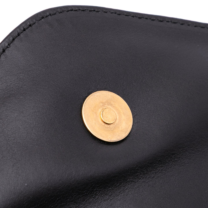 Mini Queen Margaret Broadway Leather Satchel Black - Gaby Paris