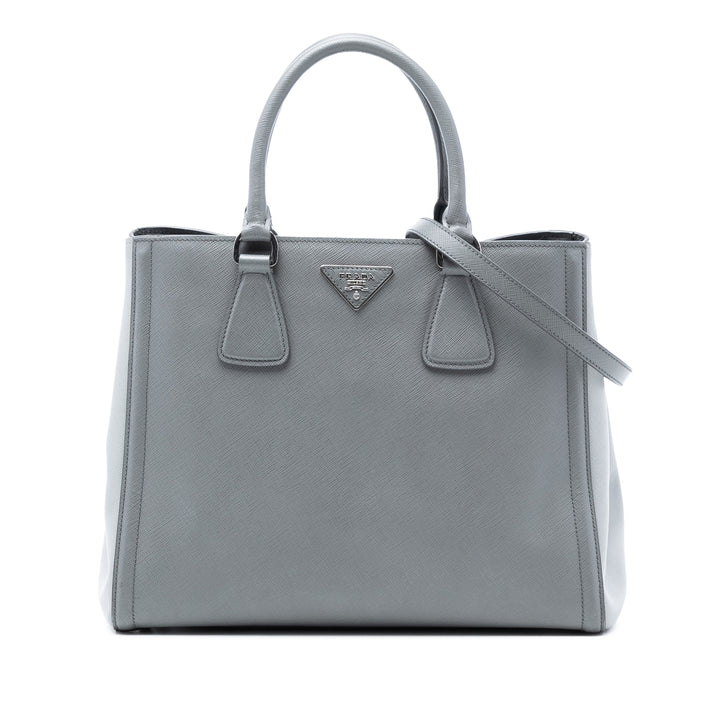 Prada Medium Bicolor Saffiano Lux Galleria Sac