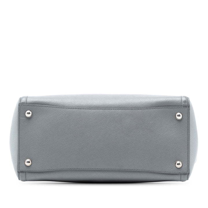 Prada Medium Bicolor Saffiano Lux Galleria Sac