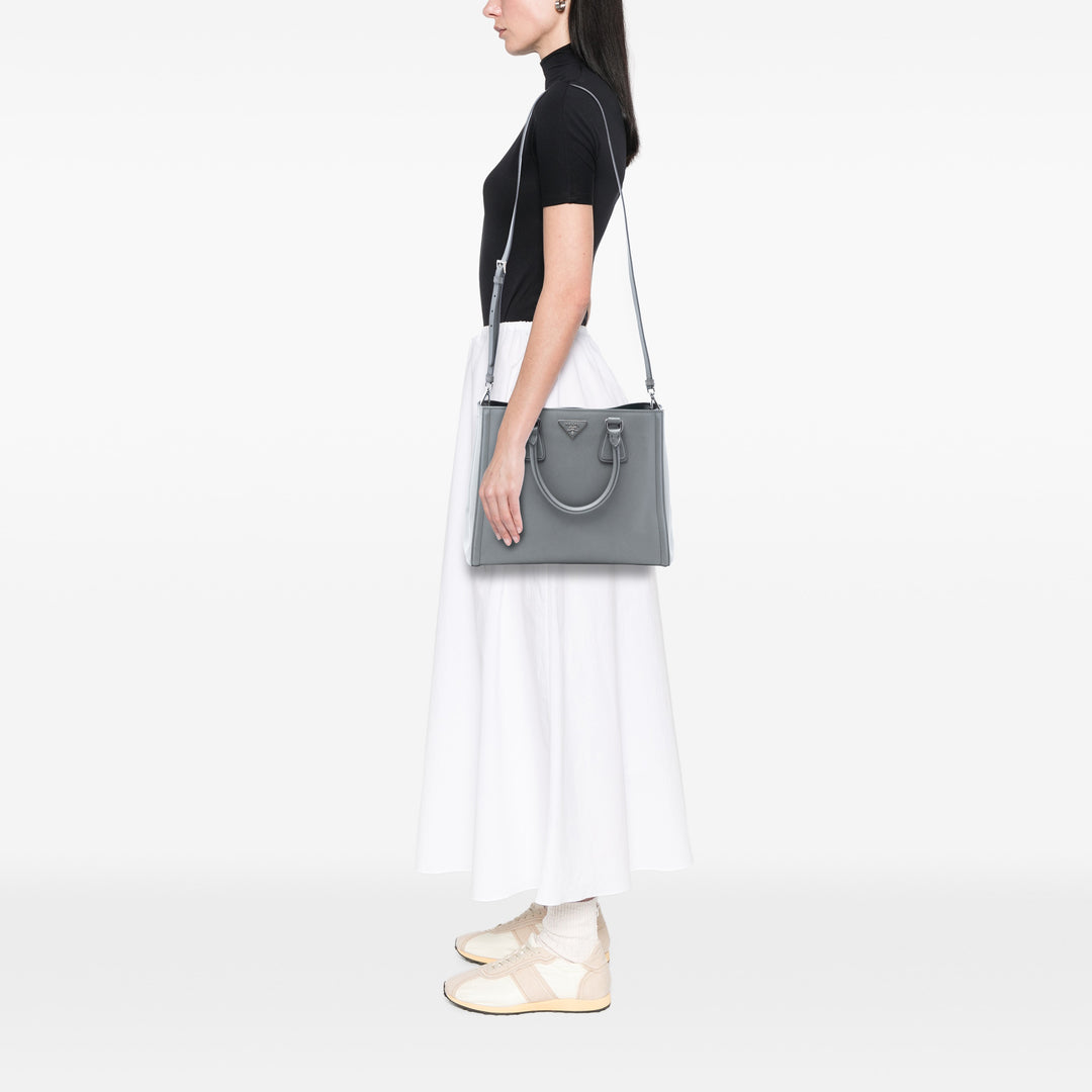Prada Medium Bicolor Saffiano Lux Galleria Sac