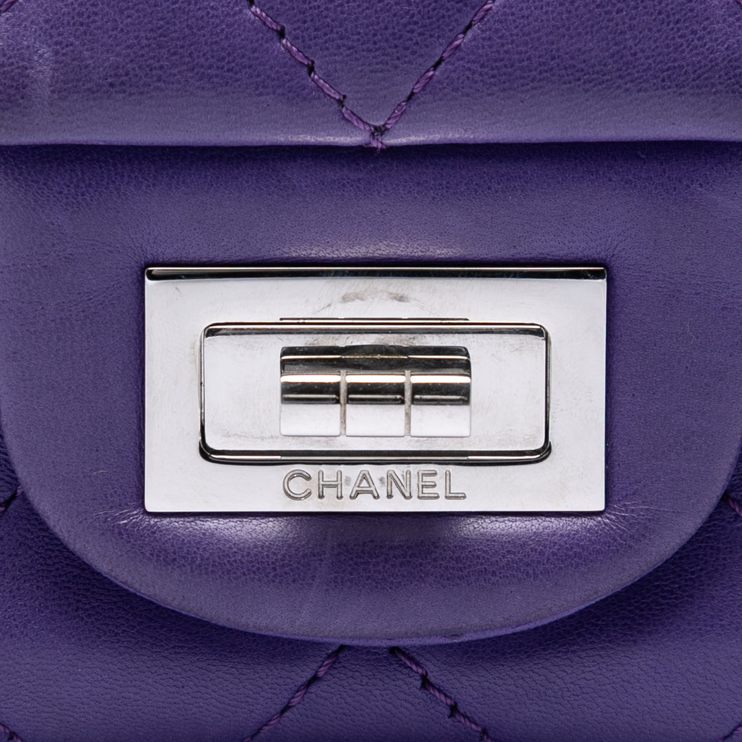 Chanel Matelassé Cuir d’agneau Reissue 2.55 Double rabat 227