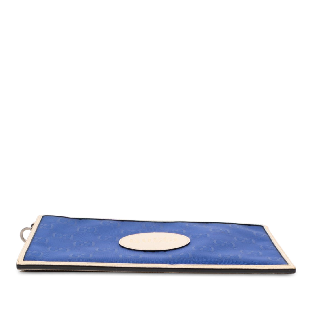 Gucci Pochette GG Off the Grid Bleu – vue 3 – GABY PARIS