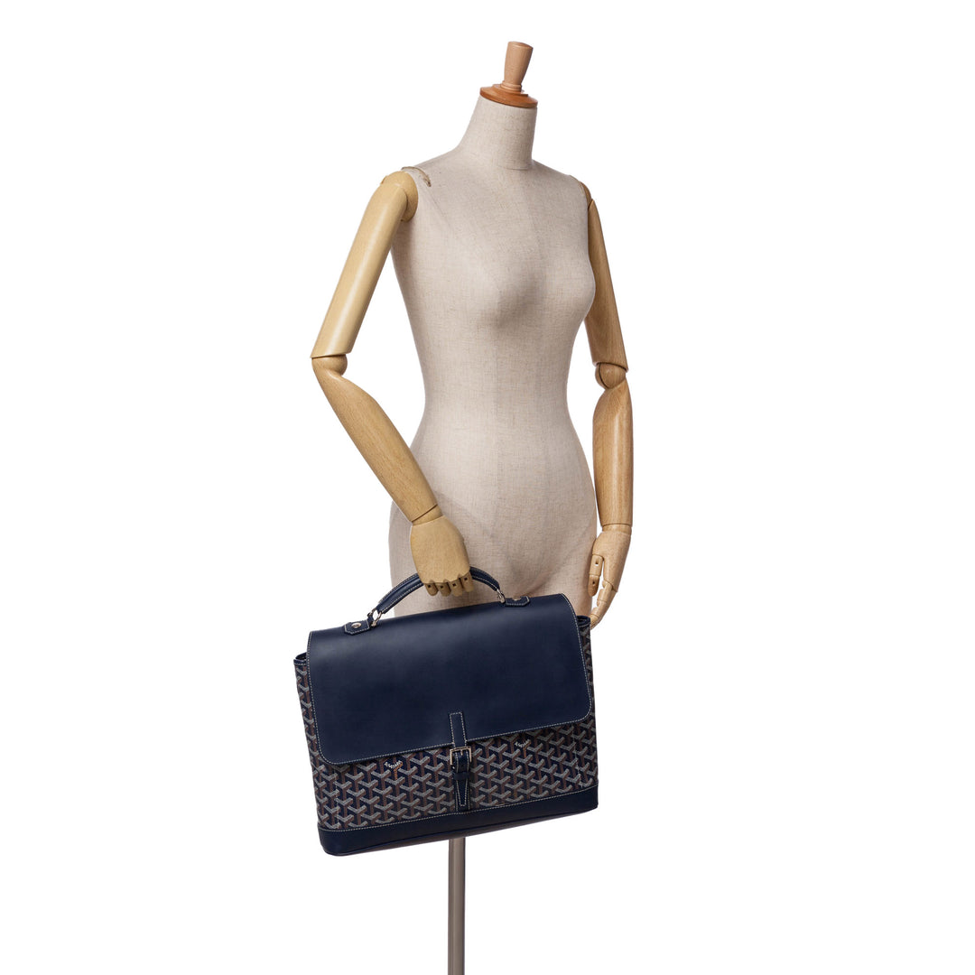 Goyard Goyardine Citadin PM Bleu – GABY PARIS Authentique