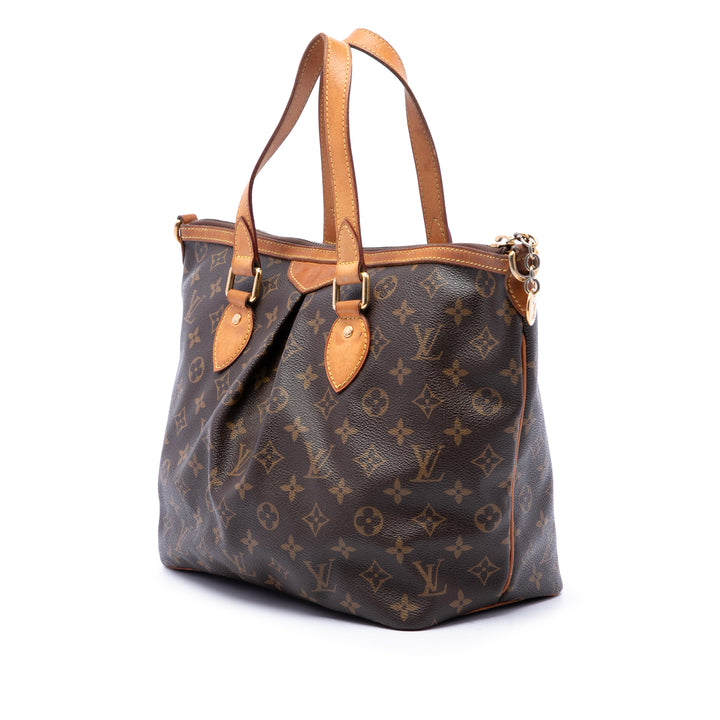 Louis Vuitton Palermo PM Monogram Marron – vue 2 – GABY PARIS