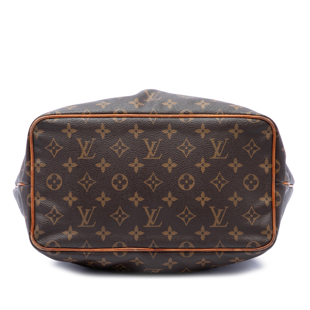 Louis Vuitton Palermo PM Monogram Marron – vue 3 – GABY PARIS