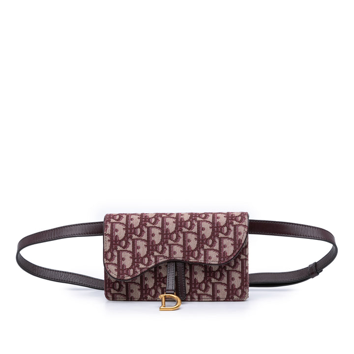 Dior Oblique Toile Saddle Sac ceinture