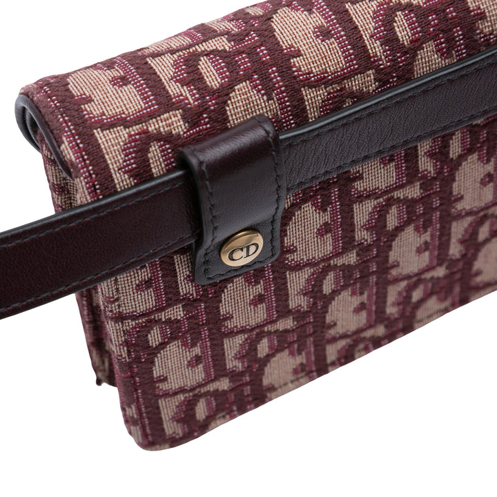 Dior Oblique Toile Saddle Sac ceinture