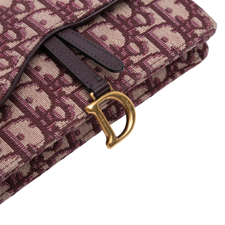 Dior Oblique Toile Saddle Sac ceinture