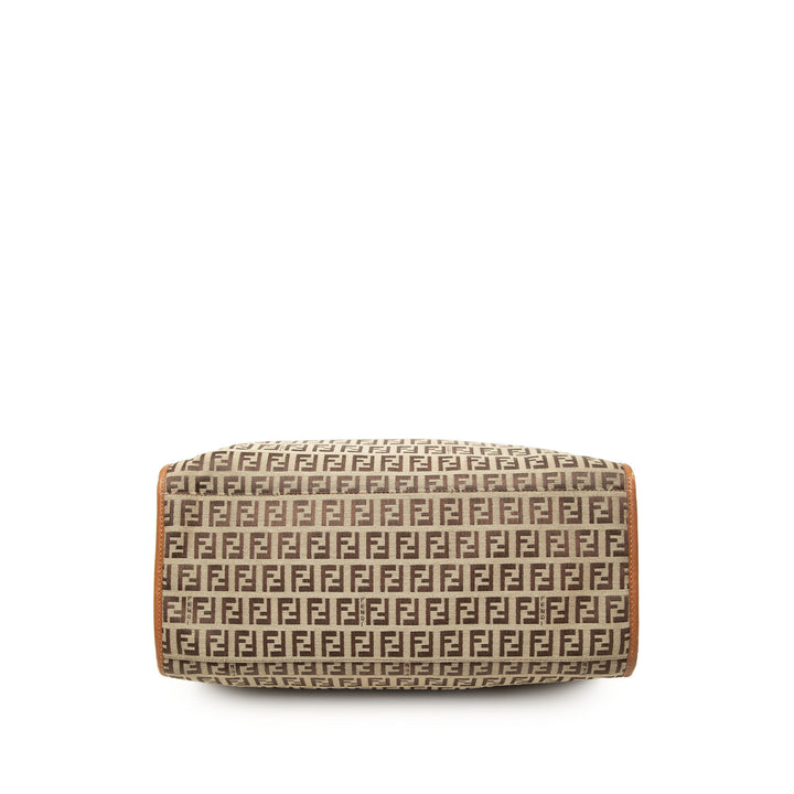 Fendi Cabas Zucchino Beige – vue 3 – GABY PARIS