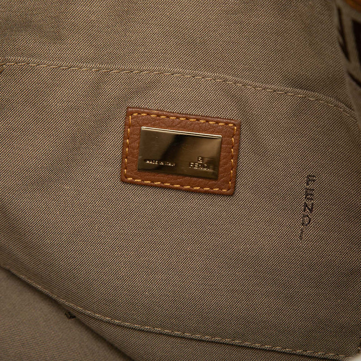 Fendi Cabas Zucchino Beige – vue 5 – GABY PARIS