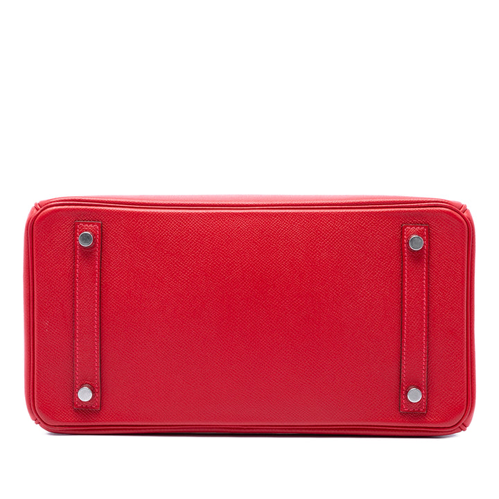 Hermès Sac à main Birkin Retourne 30 Epsom Rouge – vue 3 – GABY PARIS
