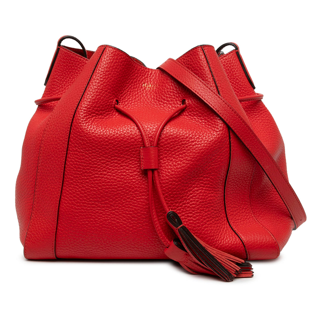 Mulberry Millie Cabas Rouge – vue principale – GABY PARIS