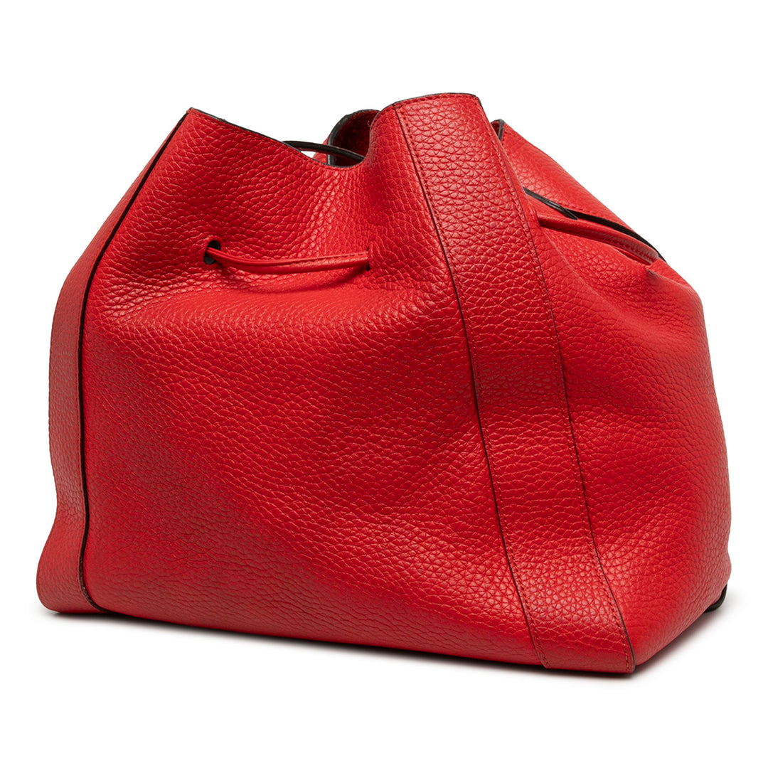 Mulberry Millie Cabas Rouge – vue 2 – GABY PARIS