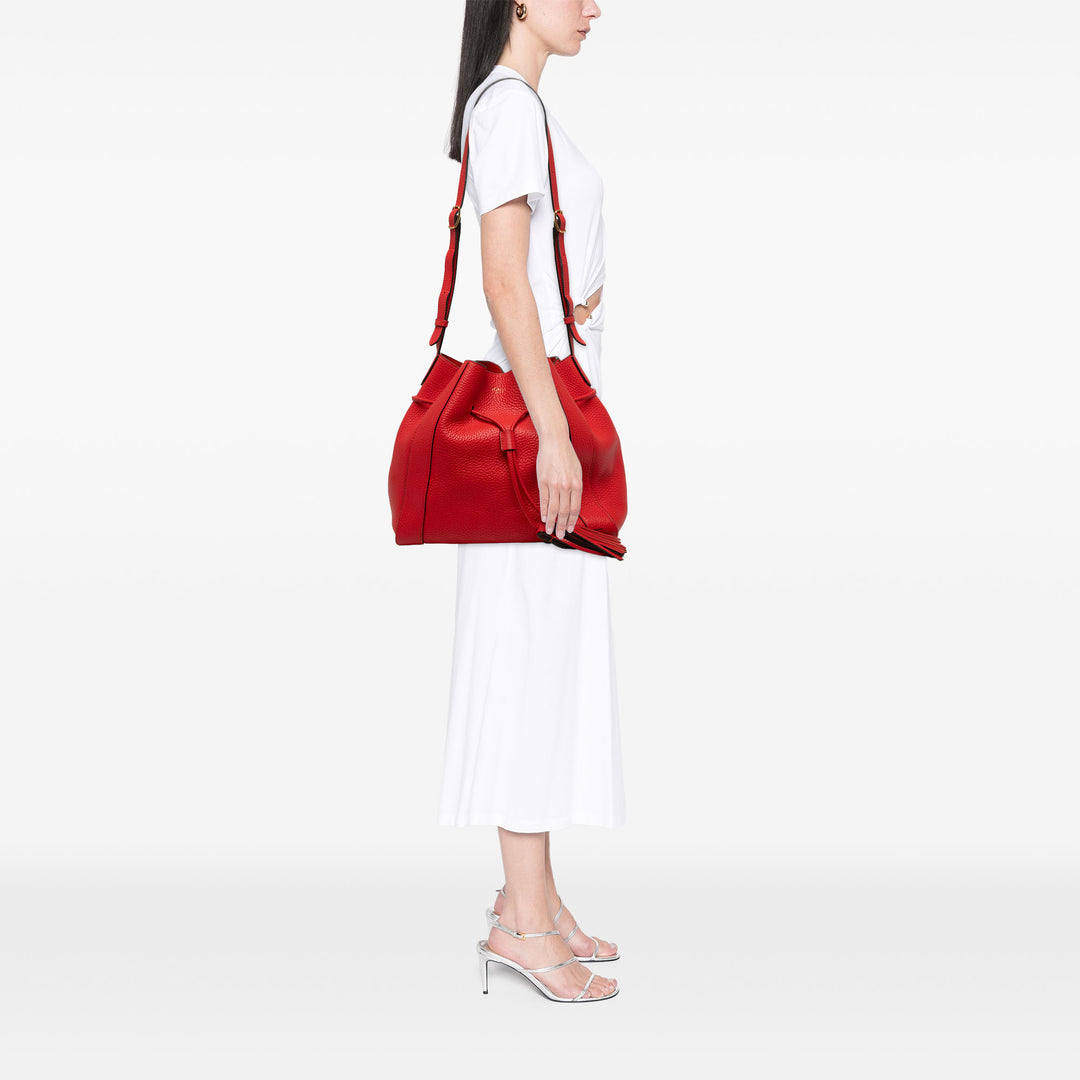 Mulberry Millie Cabas Rouge – vue 5 – GABY PARIS