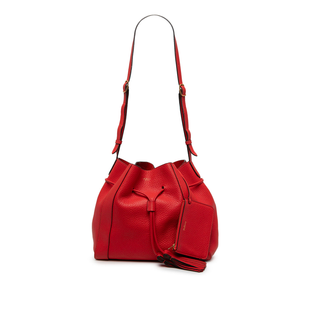 Mulberry Millie Cabas Rouge – vue 6 – GABY PARIS