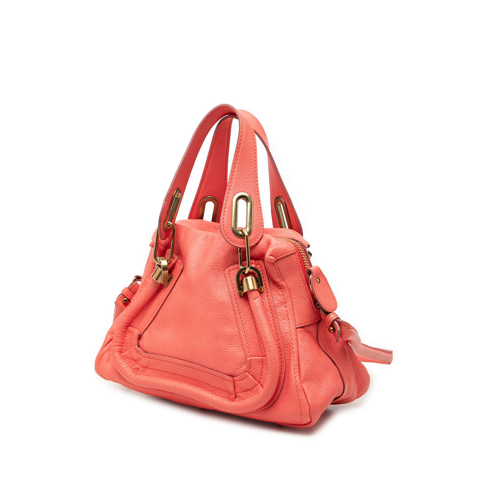 Chloé Sac à main Paraty Petit Orange – vue 2 – GABY PARIS