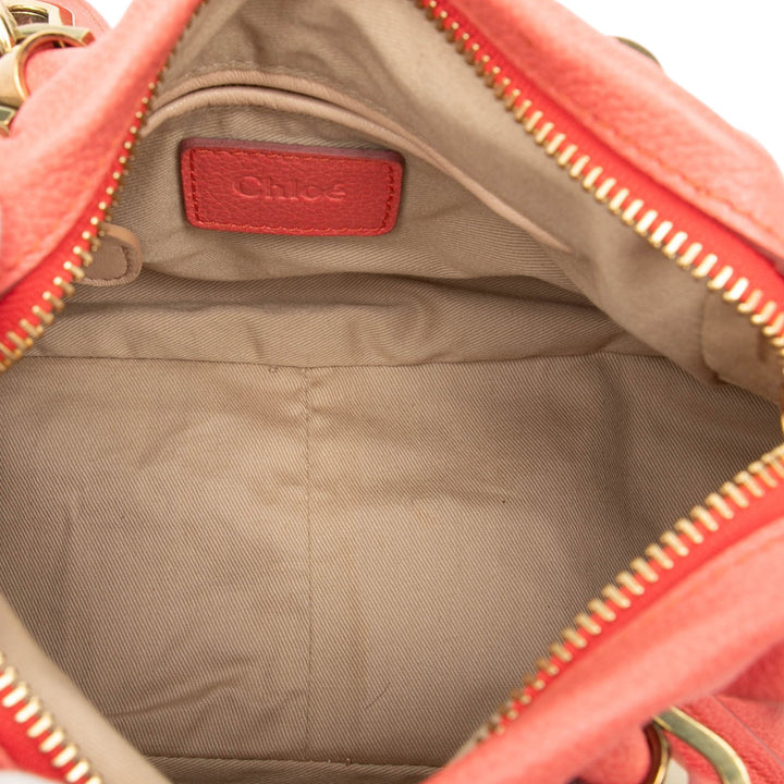 Chloé Sac à main Paraty Petit Orange – vue 4 – GABY PARIS