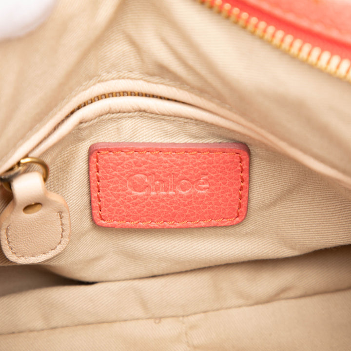 Chloé Sac à main Paraty Petit Orange – vue 5 – GABY PARIS