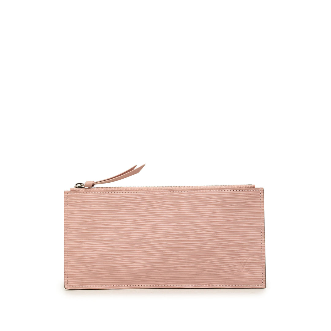 Louis Vuitton Pochette Felicie Insert Zippé Épi Rose – vue principale – GABY PARIS