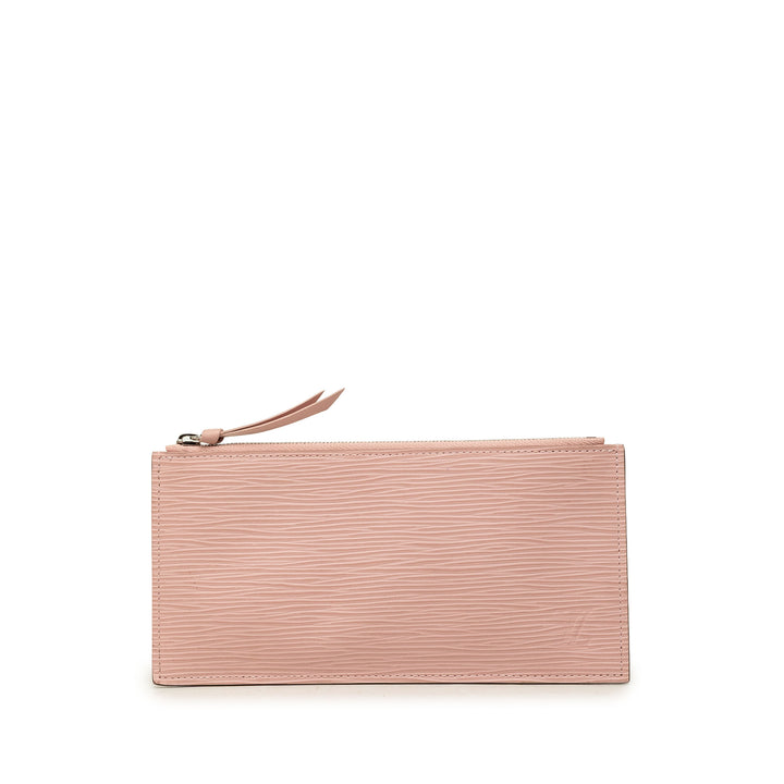 Louis Vuitton Pochette Felicie Insert Zippé Épi Rose – vue principale – GABY PARIS