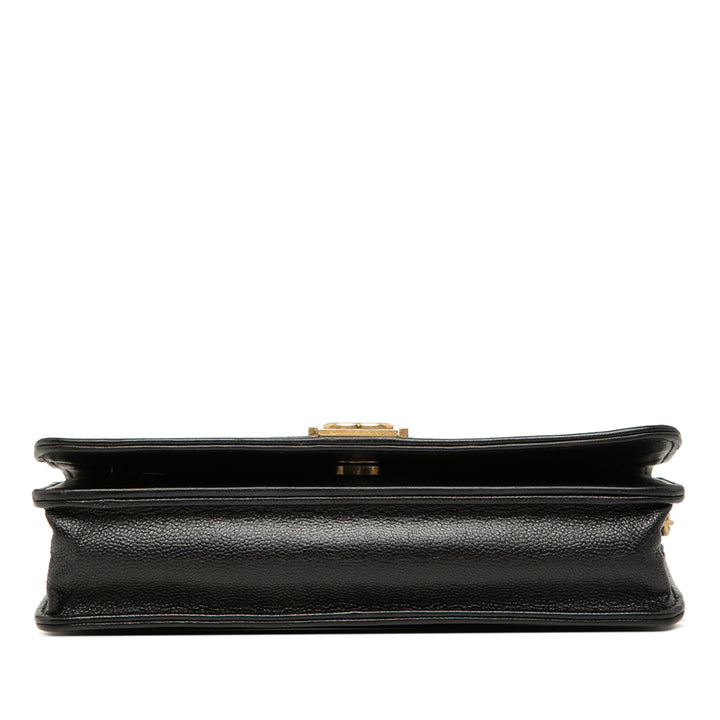 Chanel Matelassé Caviar Boy Wallet on Chain