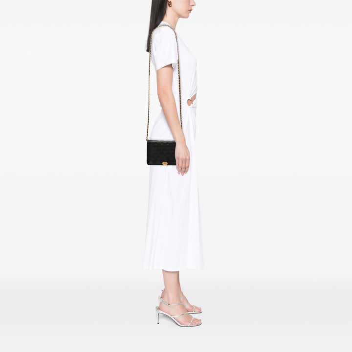 Chanel Matelassé Caviar Boy Wallet on Chain