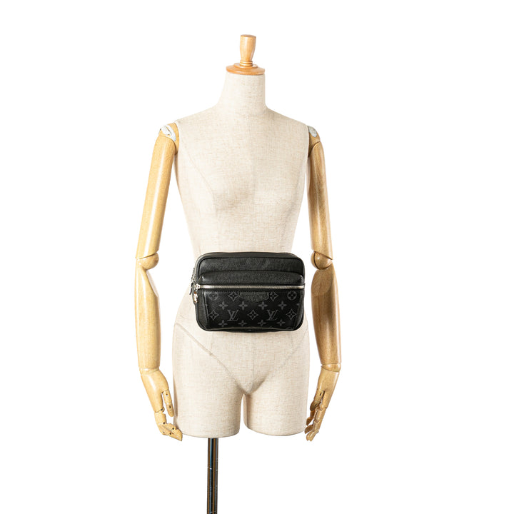 Monogram Taigarama Outdoor Bumbag Black - Gaby Paris