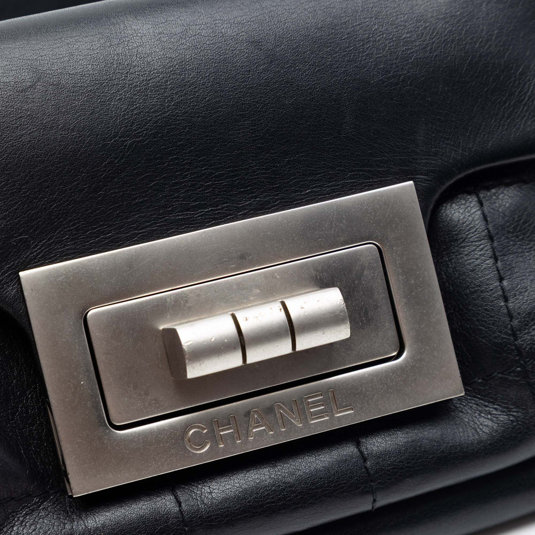 Chanel Carré Surpiqué Mademoiselle Sac Cuir de veau