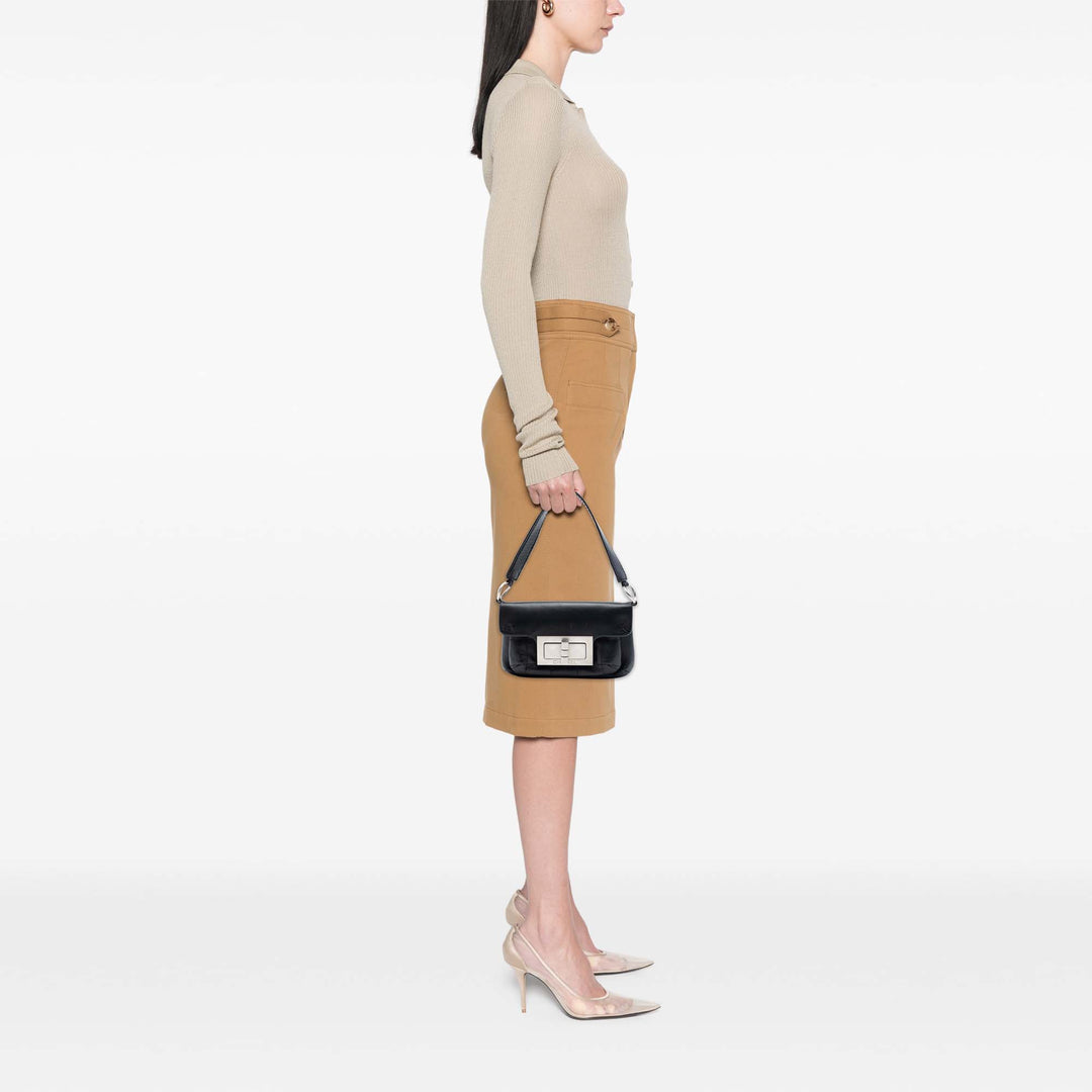 Chanel Carré Surpiqué Mademoiselle Sac Cuir de veau
