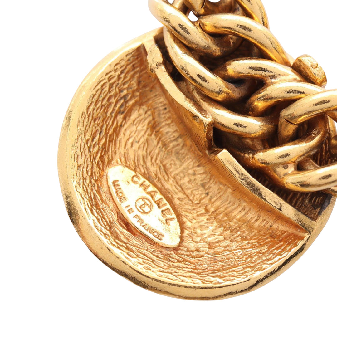 Chanel plaqué 31 Rue Cambon Medallion Choker