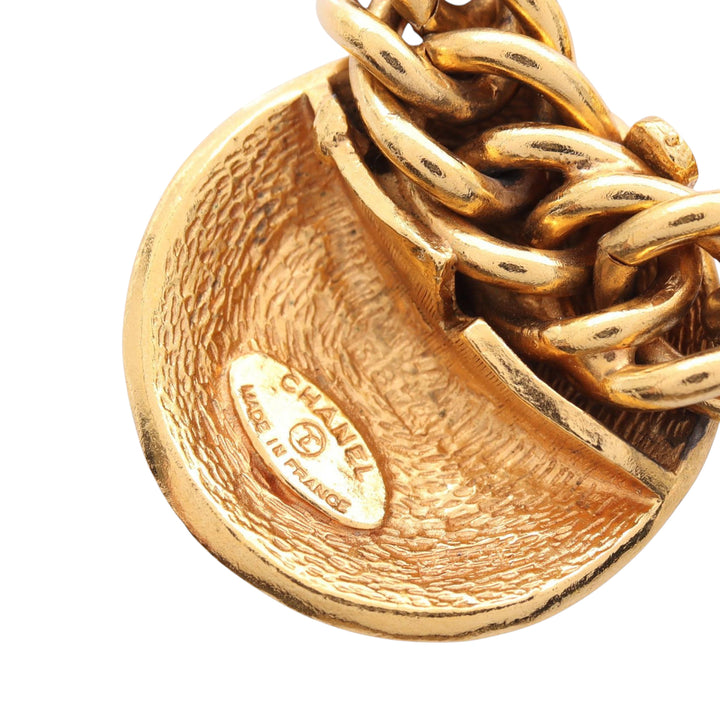 Chanel plaqué 31 Rue Cambon Medallion Choker