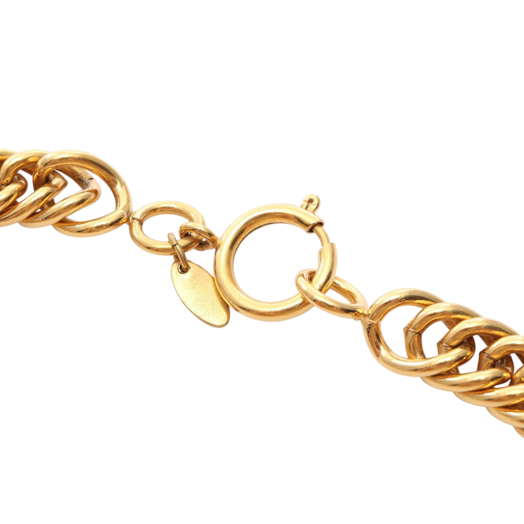 Chanel plaqué 31 Rue Cambon Medallion Choker