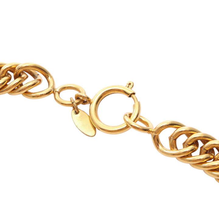 Chanel plaqué 31 Rue Cambon Medallion Choker