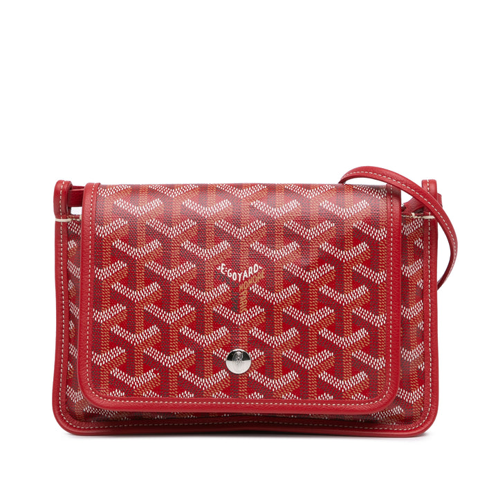 Goyardine Plumet Pocket Wallet Red - Gaby Paris