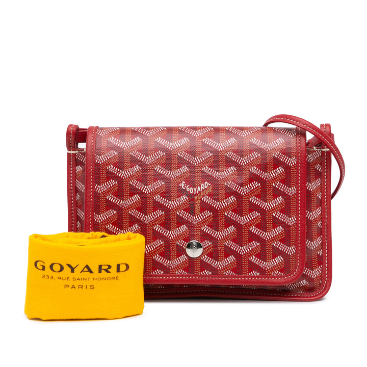 Goyardine Plumet Pocket Wallet Red - Gaby Paris