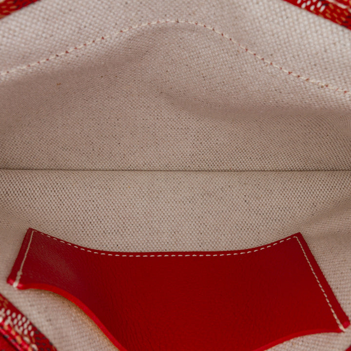Goyardine Plumet Pocket Wallet Red - Gaby Paris