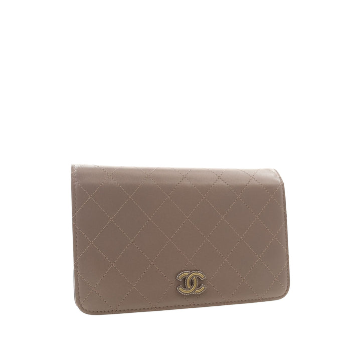 Chanel Sac bandoulière CC Matelassé Wallet on Chain Cuir de veau Marron – vue 10 – GABY PARIS