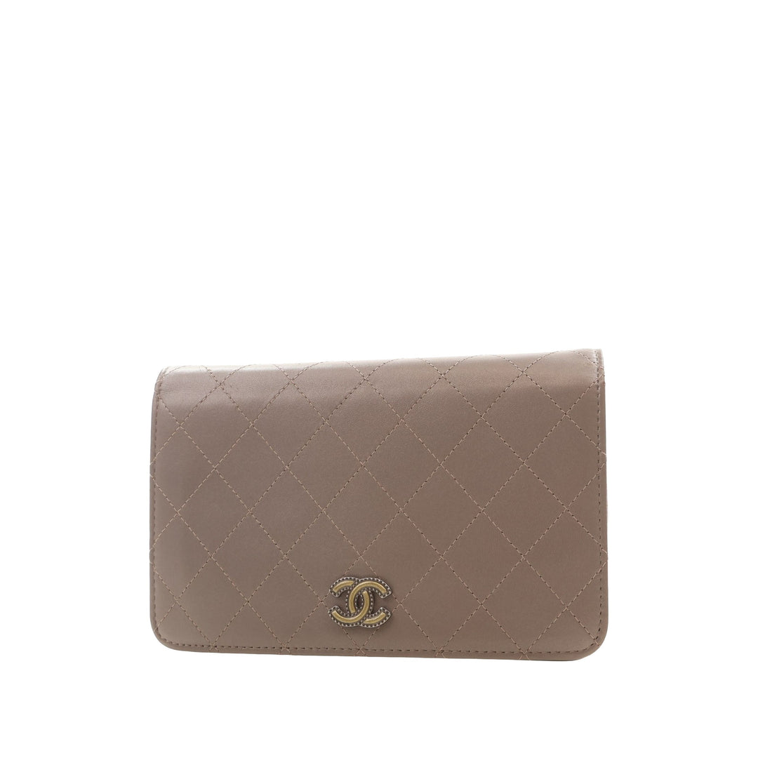 Chanel Sac bandoulière CC Matelassé Wallet on Chain Cuir de veau Marron – vue 11 – GABY PARIS