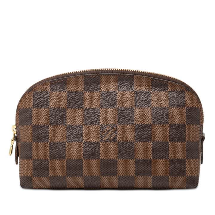 Trousse de maquillage PM Damier Ébène Marron