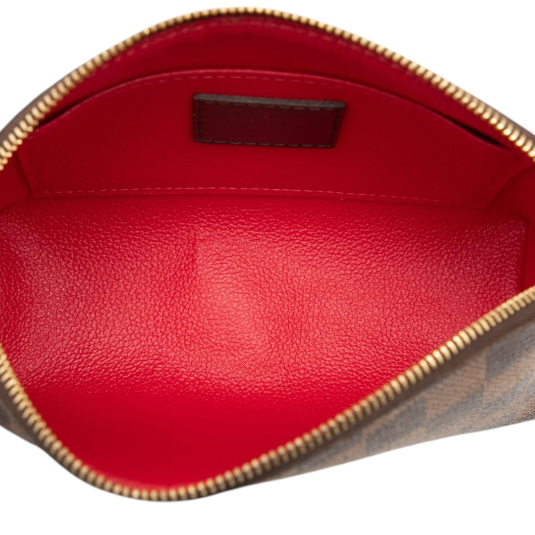 Trousse de maquillage PM Damier Ébène Marron