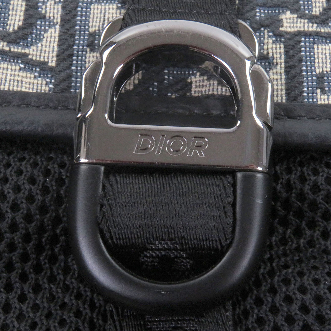 Mesh Dior 8 Sac Messenger Mini Oblique Bleu