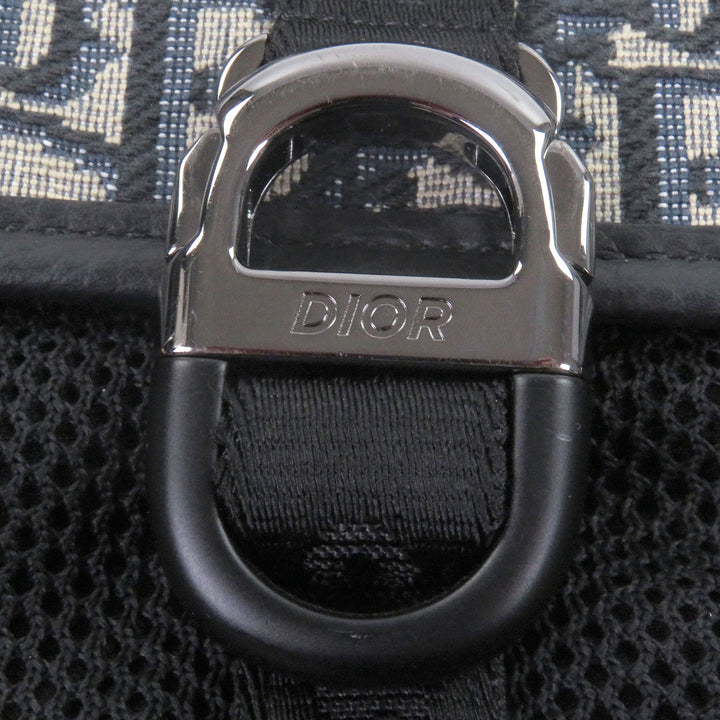 Mesh Dior 8 Sac Messenger Mini Oblique Bleu