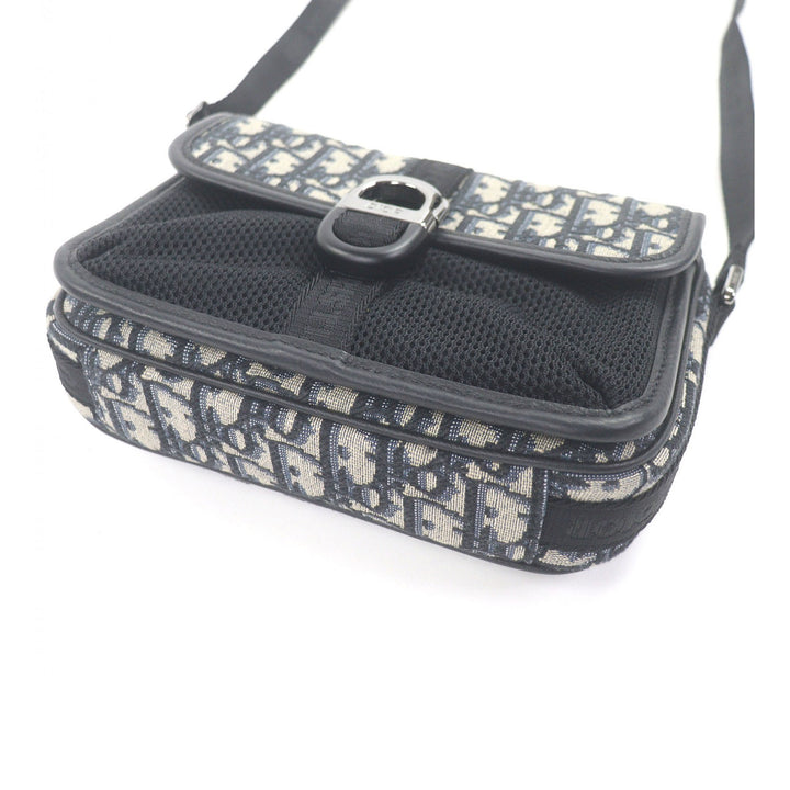 Mesh Dior 8 Sac Messenger Mini Oblique Bleu